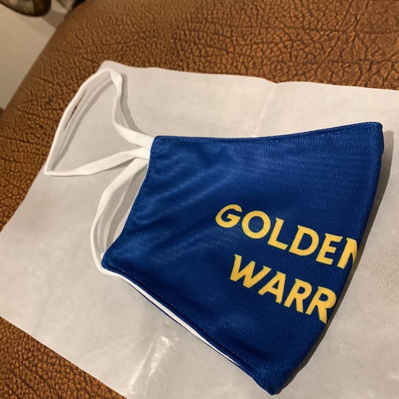 NBA Golden State Warriors Face Mask beautifully crafted soft fit! - Picture 3 of 4